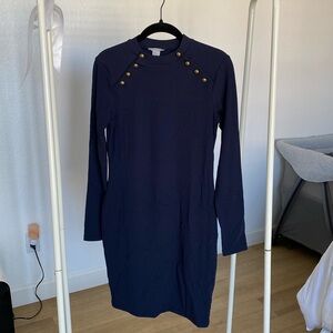 Navy Blue H&M Dress